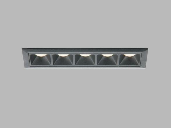 LED2 2250933D LINEAR 5, B DIM 10 3000K ZÁPUSTNÉ ČERNÉ