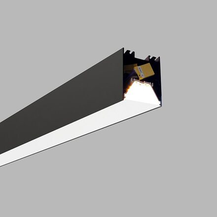 LED2 6314353EM LINO II 150, B 37-49W 3000K/3500K/4000K Emergency 3h černá