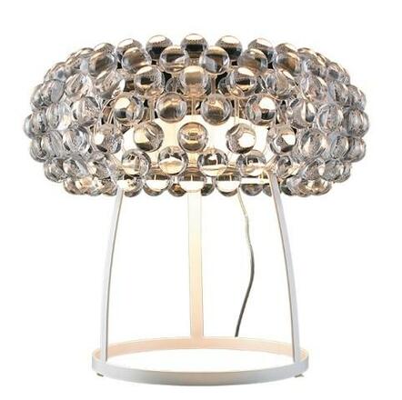 Stolní lampa AZzardo Acrylio table AZ1099 R7s 1x100W IP20 35cm čirá