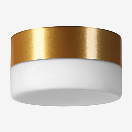 LUCIS stropní a nástěnné svítidlo NOMIA 9,6W LED 3000K sklo zlatá opál BS14.K1.N14.71