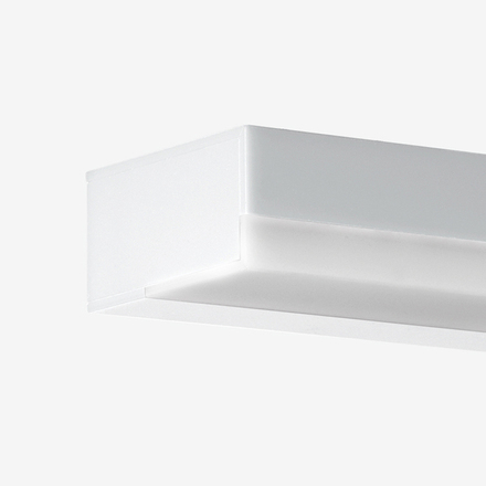 LUCIS nástěnné svítidlo IZAR I 30W LED 3000K akrylátové sklo černá I1.L1.900.93M DALI2 DALI