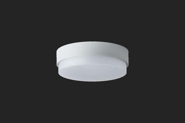 OSMONT 50155 TRITON 2 stropní/nástěnné průmyslové plastové svítidlo stříbrná / bílá IP65 3000 K 27W LED HF