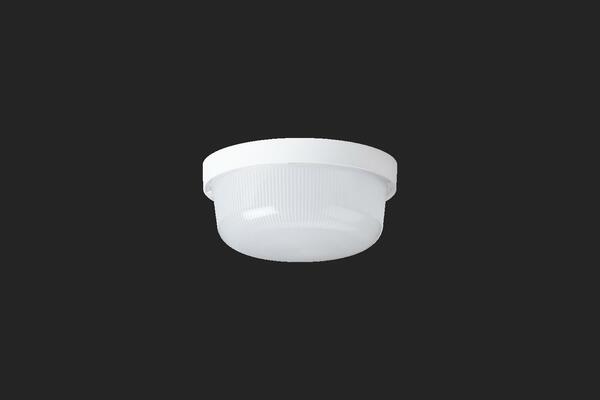 OSMONT 50620 ELEKTRA 3 stropní/nástěnné průmyslové plastové svítidlo bílá IP54 4000 K 8W LED