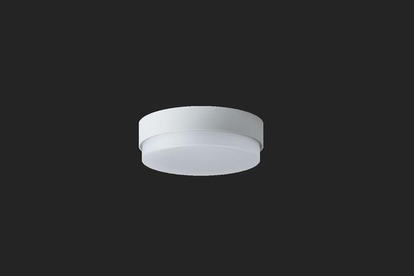 OSMONT 57211 TRITON 1 stropní/nástěnné průmyslové plastové svítidlo stříbrná / bílá IP65 3000 K 19W LED