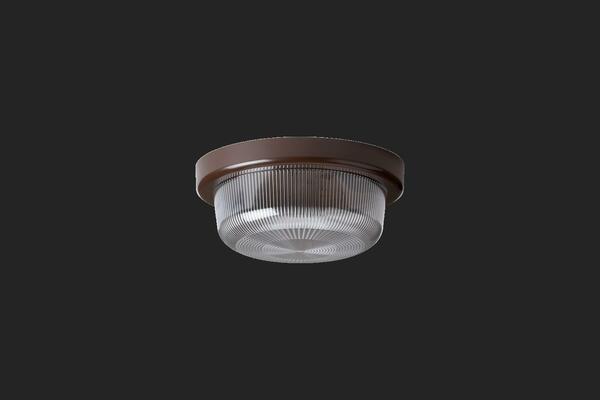 OSMONT 57743 ELEKTRA 3 L stropní/nástěnné průmyslové plastové svítidlo hnědá / bílá IP54 4000 K 8W LED