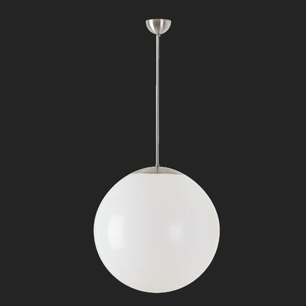 OSMONT 64560 ISIS P4 PM závěsné plastové svítidlo nerez broušená / bílá IP40 4000 K 41W LED