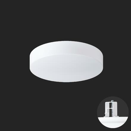 OSMONT 65573 DELIA V1 stropní/nástěnné plastové polovestavné svítidlo bílá IP44 4000 K 19W LED