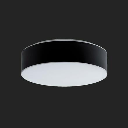 OSMONT 67037 ERIS C3 stropní/nástěnné skleněné svítidlo bílá / bílo - černá IP43 3000 K 27W LED