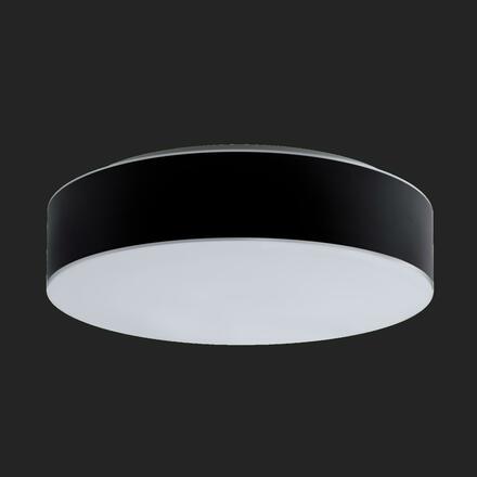 OSMONT 67058 ERIS C4 stropní/nástěnné skleněné svítidlo bílá / bílo - černá IP43 3000 K 35W LED