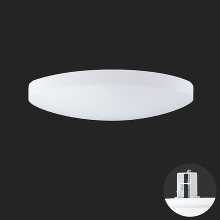 OSMONT 68187 SAGITA V2 stropní/nástěnné plastové polovestavné svítidlo bílá IP44 3000 K 27W LED DALI