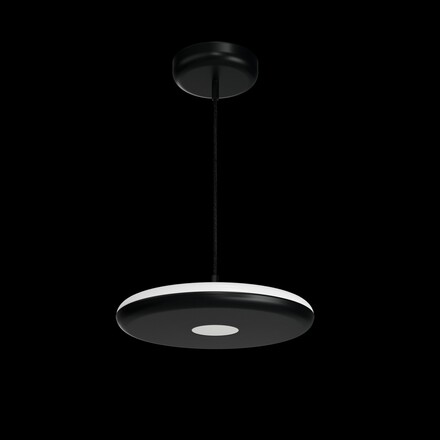 OSMONT ZET60074 ZETA ST1 PF závěsné plastové svítidlo černá IP40 3000 K 31W LED