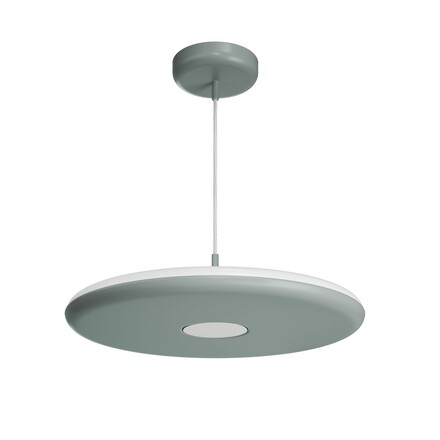 OSMONT ZET60088 ZETA ST2 PF závěsné plastové svítidlo šedá / bílá IP40 3000 K 38W LED