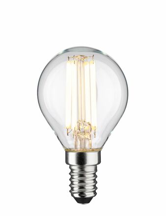 PAULMANN Eco-Line Filament 230V LED kapka E14 78 mm 4W 3000K čirá