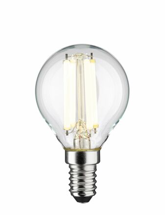 PAULMANN Eco-Line Filament 230V LED kapka E14 78 mm 4W 4000K čirá