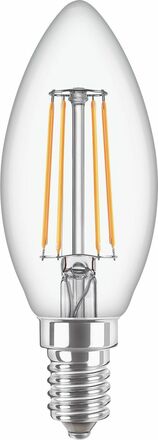 Philips CorePro LEDCandle ND 4.3-40W E14 827 B35 CLEAR GLASS