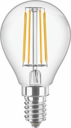 Philips CorePro LEDLuster ND 4.3-40W E14 827 P45 CLEAR GLASS