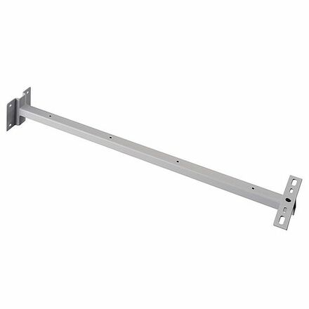 BIG WHITE NÁSTĚNNÝ DRŽÁK, pro OUTDOOR BEAM a MILOX, stříbrná, 80 cm 234354