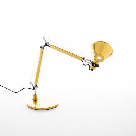 Artemide stolní lampa Tolomeo Micro Gold E14 max 6 W zlatá