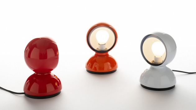 Artemide stolní lampa Eclisse Orange E14 5W 220-240V