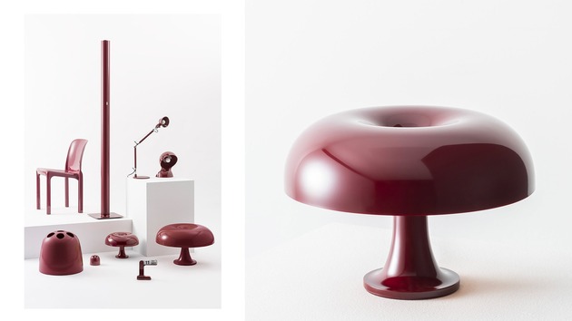 Artemide stolní lampa Nessino 20 W E14 bílá