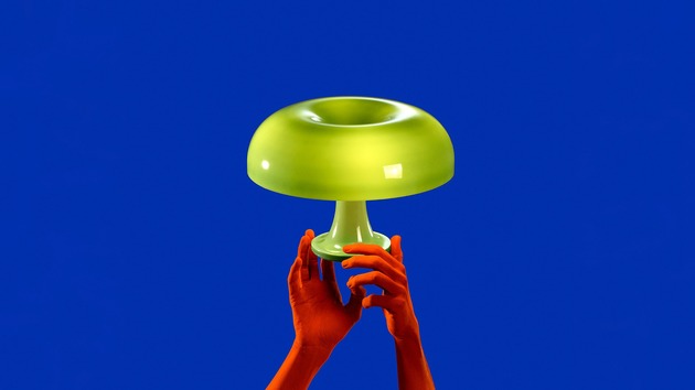Artemide stolní lampa Nessino Orange Design Collection 20 W E14 220-240 V