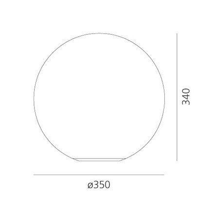 Artemide stolní lampa Dioscuri 35 E27 max 21 W stmívatelná