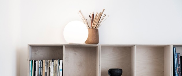 Artemide stolní lampa Dioscuri 35 E27 max 21 W stmívatelná