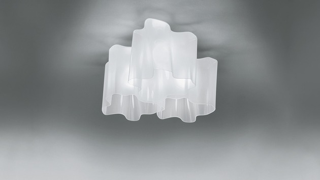 Artemide stropní svítidlo Logico Ceiling 3x120° Fumè 3xE27 39 W 220-240 V