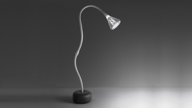 Artemide stojací LED lampa Pipe Floor 27 W 2700K stmívatelná