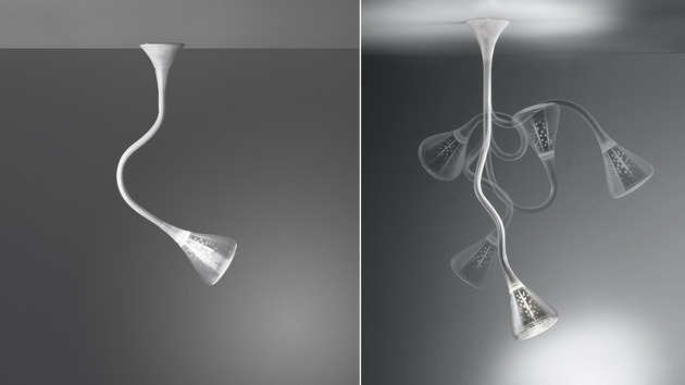Artemide závěsné svítidlo Pipe LED 27 W 220-240 V 2700K stmívatelné