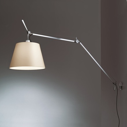 Artemide stolní LED lampa Tolomeo Mega 31 W 2700K stmívatelná hliník bez stínítka a základny