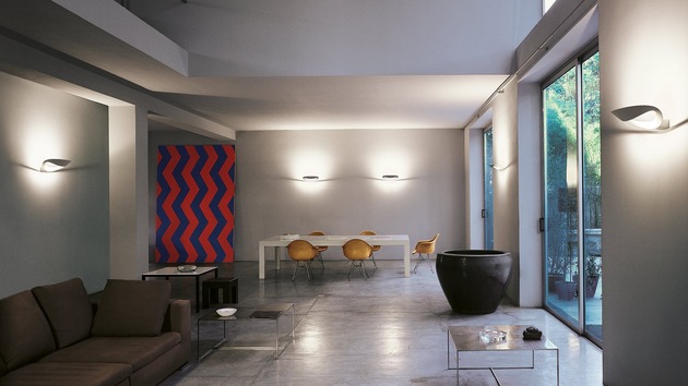 Artemide nástěnné LED svítidlo Mesmeri 28 W 2700K stmívatelné bílé