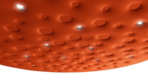 Artemide závěsné svítidlo Silent Field 2.0 75 W 3000K stmívatelné APP černé