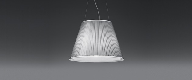 Artemide stojací lampa Choose Floor 24 W E27 bílá/chrom