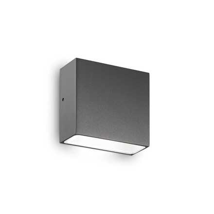 Venkovní nástěnné svítidlo Ideal Lux Tetris-1 AP1 grigio 113760 šedé IP44