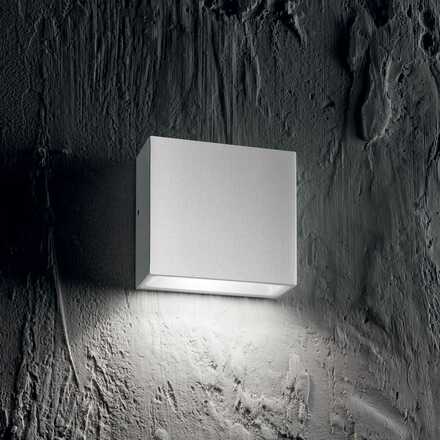 Venkovní nástěnné svítidlo Ideal Lux Tetris-1 AP1 grigio 113760 šedé IP44