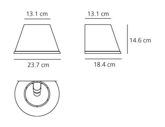 Artemide nástěnné svítidlo Choose Wall IP23 E14 max 6W Design Collection