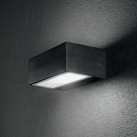 Venkovní nástěnné svítidlo Ideal Lux Twin AP1 nero 115375 černé