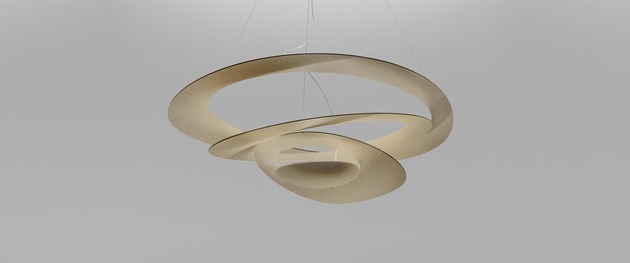 Artemide závěsné svítidlo Pirce Micro LED 27 W 3000K stmívatelné
