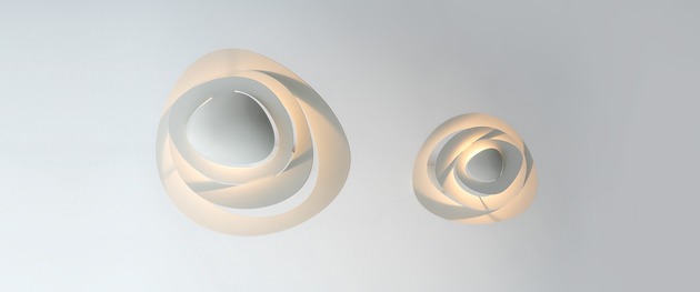Artemide závěsné svítidlo Pirce LED 44 W 220-240 V 3000K stmívatelné zlaté