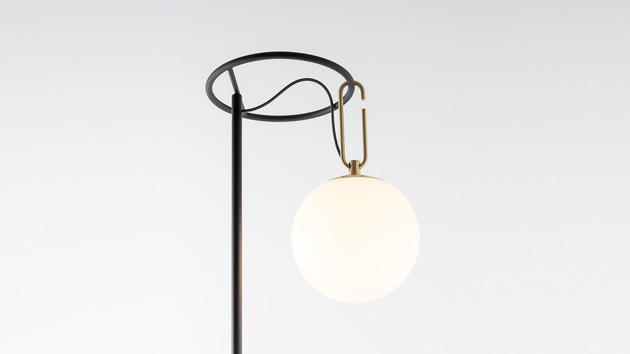 Artemide stojací lampa nh 22 Design Collection E27 max 15 W