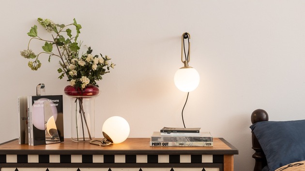 Artemide nástěnné svítidlo nh Wall E14 max 5 W Design Collection