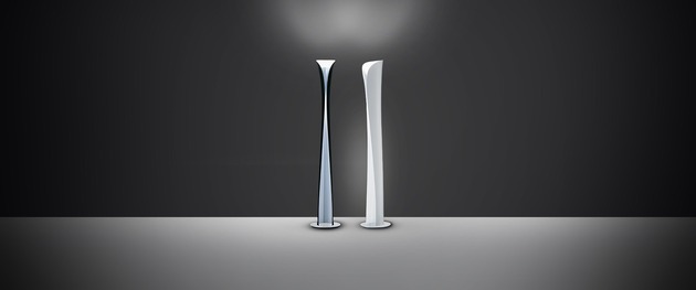 Artemide nástěnné svítidlo Cadmo Design Collection 20 W GU10 220-240 V černobílé