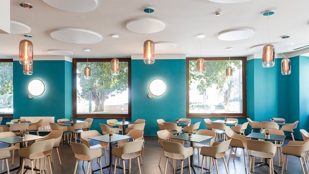 Artemide závěsné svítidlo Gople E27 Design Collection 17 W černá/modrá