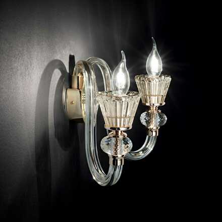 Nástěnné svítidlo Ideal Lux Strauss AP2 140599