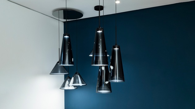 Artemide závěsné svítidlo Look at Me Cluster 35 50 W 3000K stmívatelné App