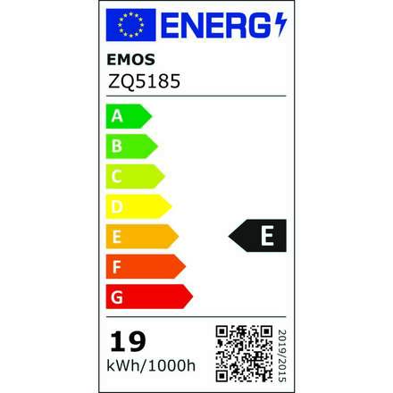 EMOS LED žárovka Classic A67 / E27 / 19 W (150 W) / 2 452 lm / studená bílá ZQ5185
