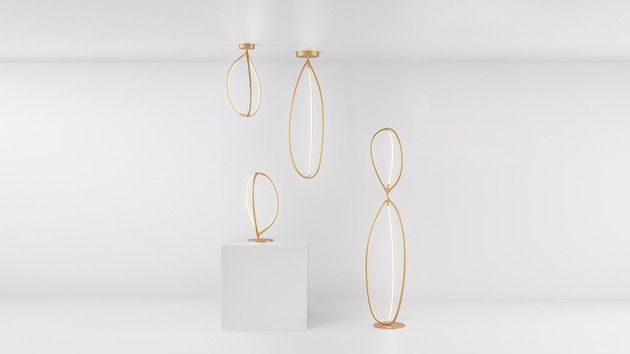 Artemide stropní svítidlo Arrival 48 W 3000K stmívatelné APP Design Collection