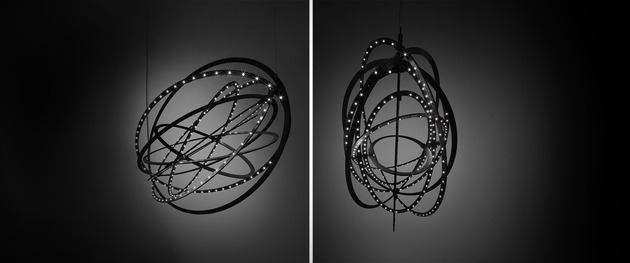 Artemide závěsné svítidlo Copernico 30 W LED 3000K stmívatelné černé