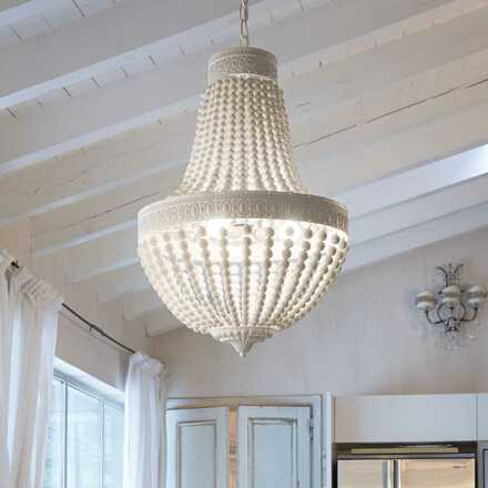 Závěsné svítidlo Ideal Lux Monet SP5 bianco 162737 bílé 40cm